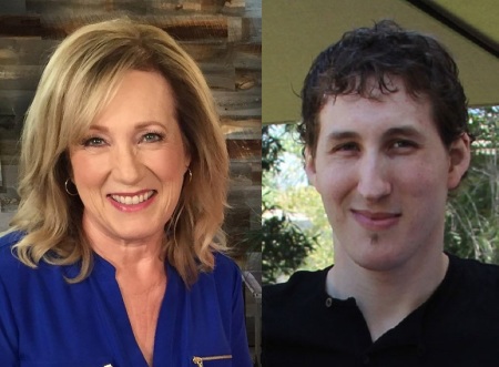 Kay Warren (L) and her late son Matthew Warren (R).