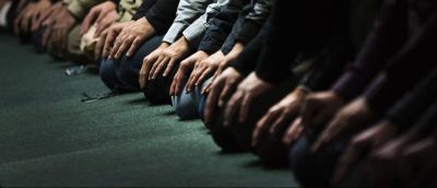 Worshipers take part in Friday prayers inside the mosque at the Mississauga Muslim Community Centre in Mississauga, Ontario January 18, 2013.