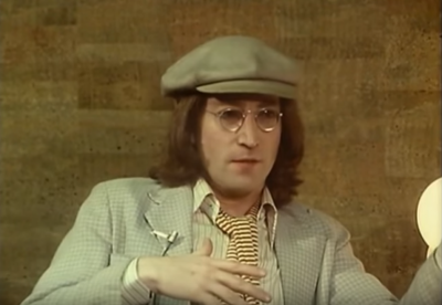 Beatles member John Lennon in a 1975 interview.