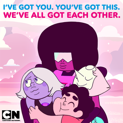 A promo image for 'Steven Universe,' as featured on the Cartoon Network show's official Facebook page.