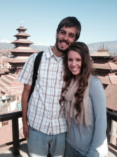 Derick and Jill (nee Duggar) Dillard.