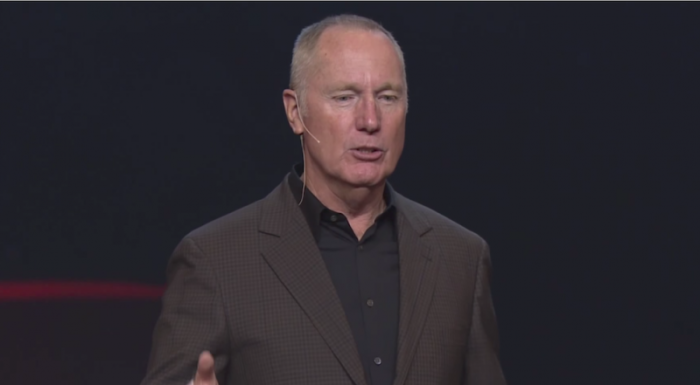 Bestselling author and pastor Max Lucado preaches at Gateway Church in Texas.