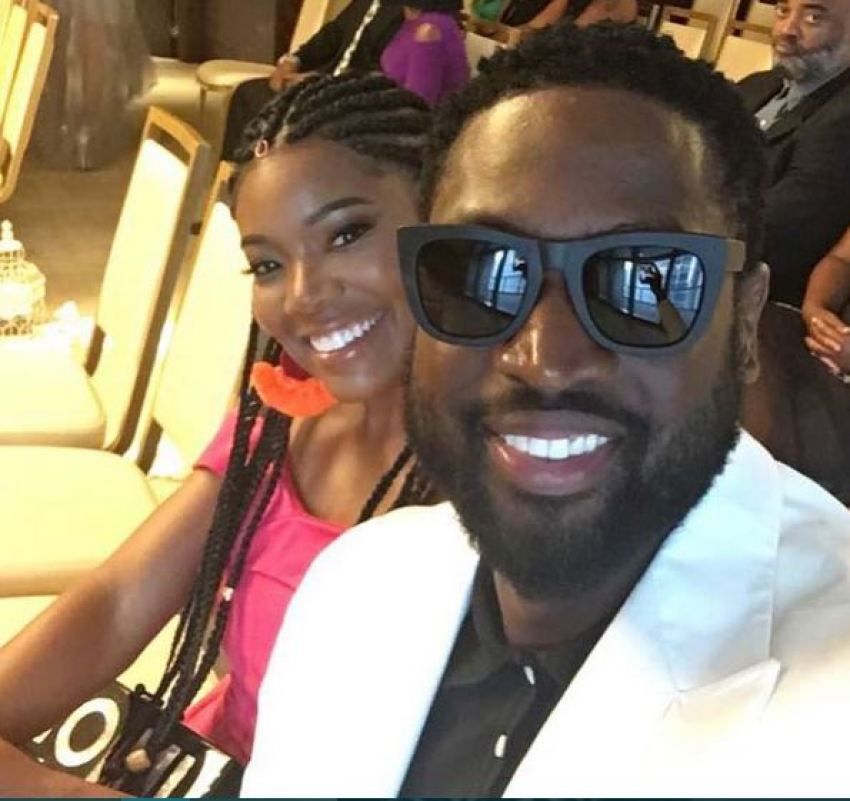 Featured is a photo of Gabrielle Union and Dwyane Wade taken from the former's Instagram account.