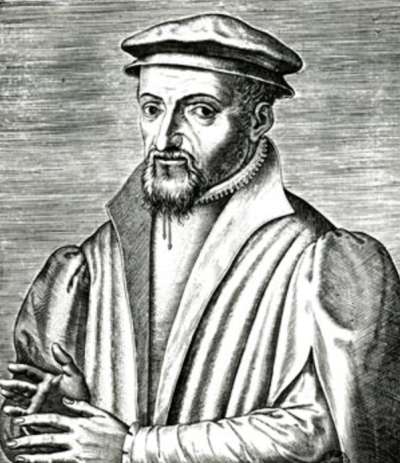 Swiss Protestant preacher Pierre Viret (1511-1571).