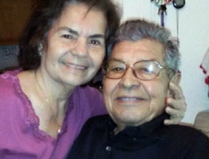 Manuel Saldivar, 84, his wife Belia, 81, died with their four grandchildren during Tropical Storm Harvey on Sunday August 27, 2017.