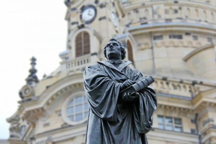 German theologian and religious reformer Martin Luther