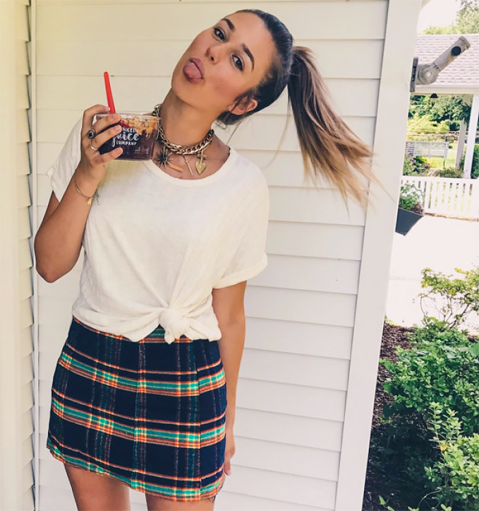 Sadie Robertson, as shown in her profile photo for her 'Live Original' video channel on YouTube.