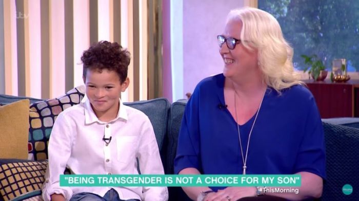 Mienna Jones is the mother of six-year-old Dexter who, since the age of just two, has identified as a boy, speaking in ITV interview on September 12, 2017.