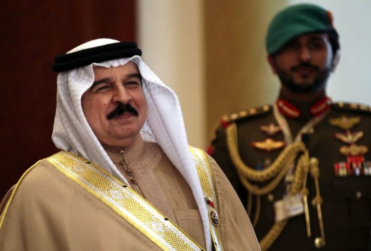 Bahrain's King Hamad bin Isa.