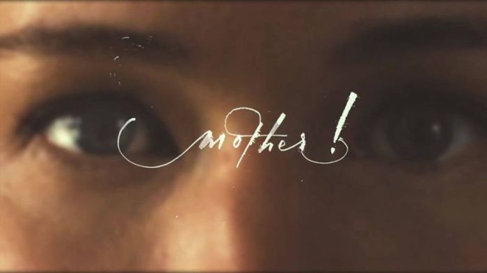 'Mother!' starring Jennifer Lawrence and Javier Bardem, released September 2017.