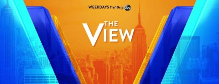 Featured is a promotional image for 'The View'