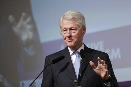 President Bill Clinton is turning his book, "The President is Missing," into a TV show.