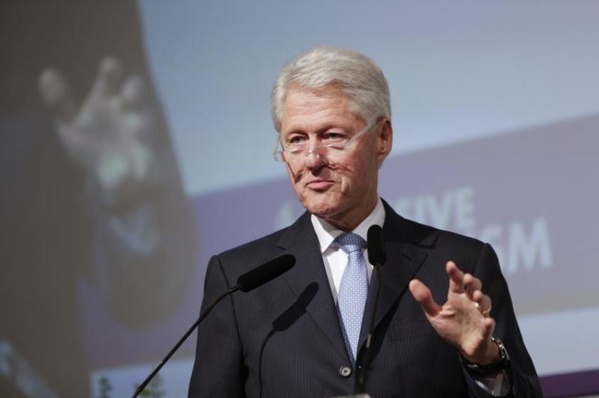President Bill Clinton is turning his book, "The President is Missing," into a TV show.