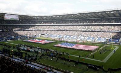 Los Angeles Rams vs. New York Giants at Twickenham Stadium, London, England, October 23, 2016.