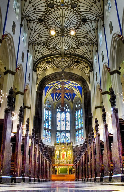 St. John's Church in Edinburgh, Scotland.