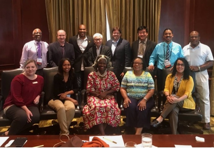 A meeting centered on racial reconciliation held as part of the biennial 2017 World Conference of the American Association of Christian Counselors held in Nashville, Tennessee.