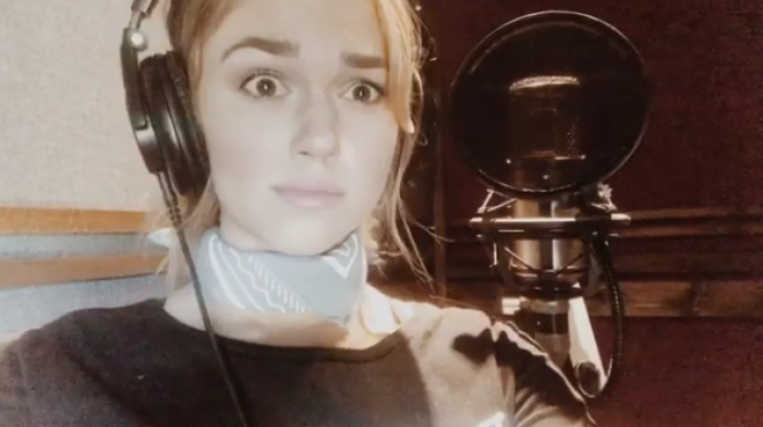 Sadie Robertson is recording 'Just Be You' with CCM band Anthem Lights.
