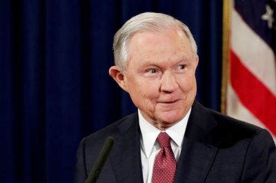 U.S. Attorney General Jeff Sessions speaks at a news conference to address the Deferred Action for Childhood Arrivals (DACA) program at the Justice Department in Washington, D.C. on Sept. 5, 2017.