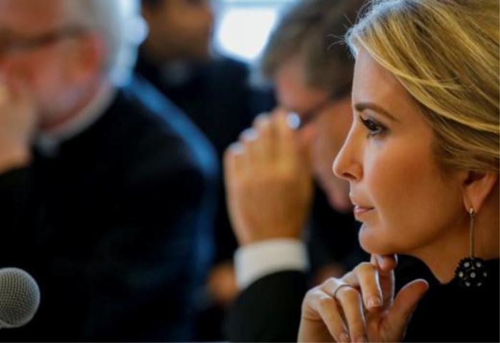 Ivanka Trump echoes her father's opinion about immigration issues.