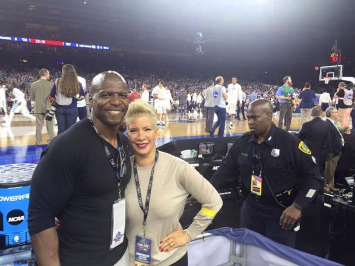 Terry Crews and his wife, Rebecca King-Crews.