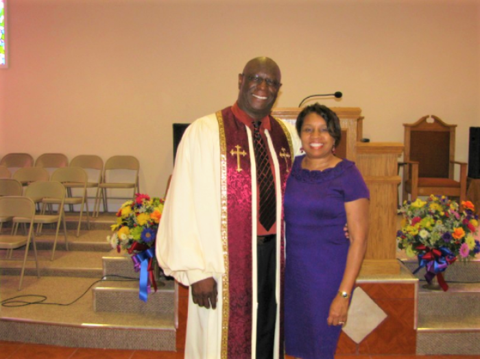 Pastor Billy Walker and his wife Vivian.