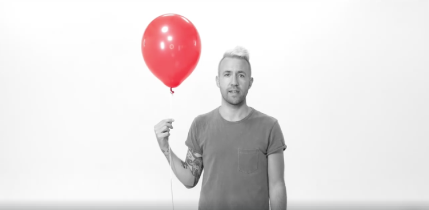 Jonathan Steingard from Hawk Nelson is featured in the "Love Kills Fear" movement on Oct 9, 2017.