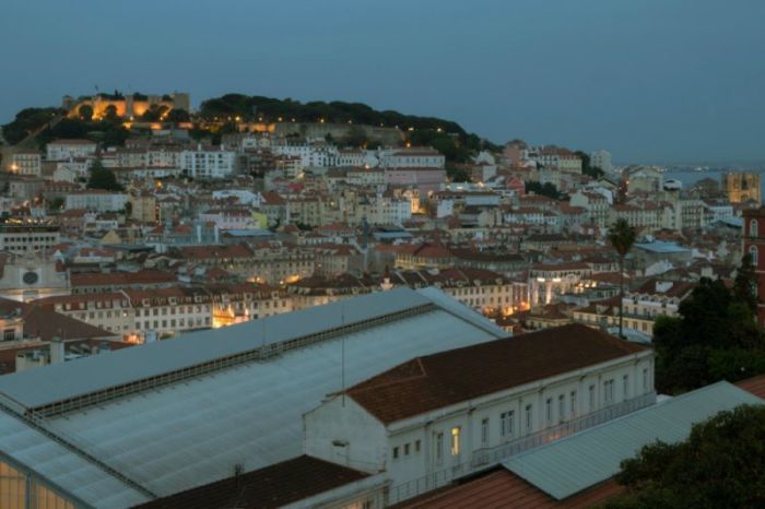 Lisbon at dusk