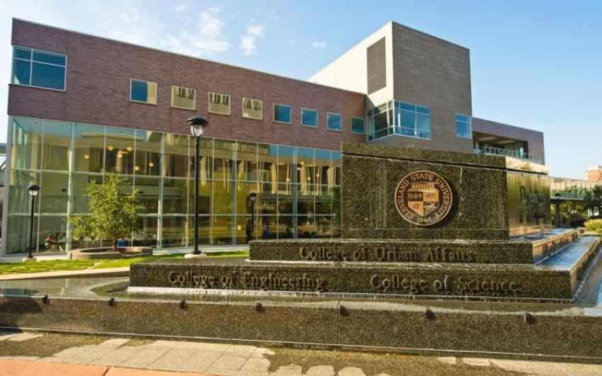 The campus of Cleveland State University, located in Cleveland, Ohio.