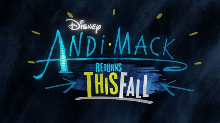 'Andi Mack' T.V. show Season 2 teaser trailer, published by the Disney Channel on July 21, 2017.