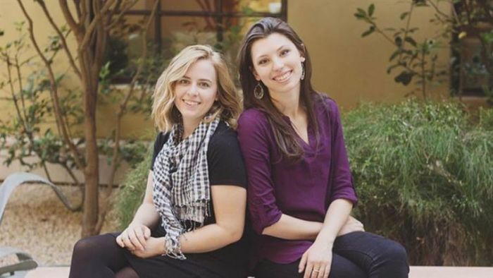Christian artists Breanna Koski (L) and Joanna Duka say they cannot create art for events that celebrate same-sex marriage.