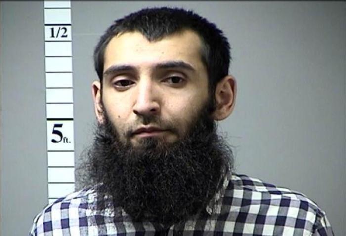 Sayfullo Saipov, the suspect in the New York City truck attack is seen in this handout photo released November 1, 2017.