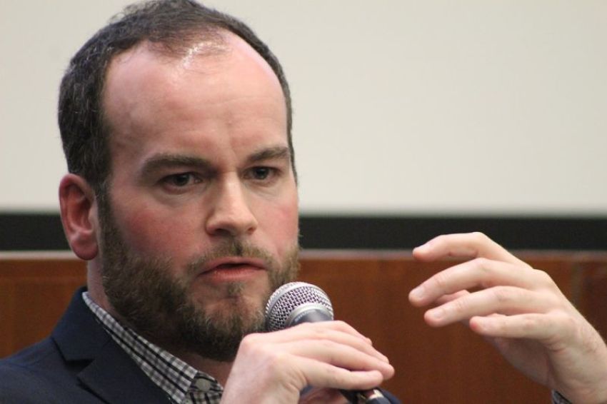 Brendan O'Neill (C), editor of Spiked explains why Nazis should have free speech at an