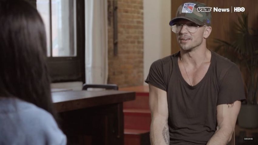 Hillsong NYC pastor Carl Lentz in an interview on "Vice News" published on November 8, 2017.