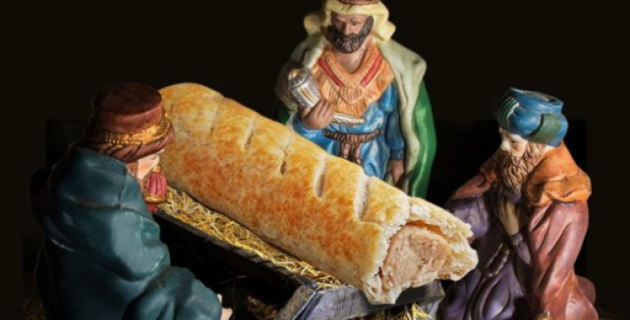 This image of Jesus Christ replaced by a sausage roll has gotten people really upset.