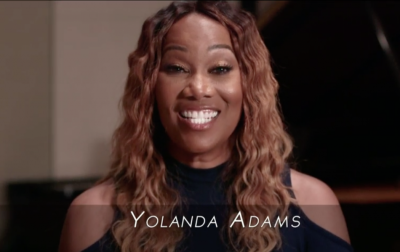Inside The Music from The Star' with Yolanda Adams for 'O Holy Night,' 2017.