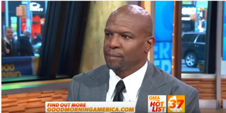 Terry Crews speaking out about being assaulted by Adam Venit on "Good Morning America"