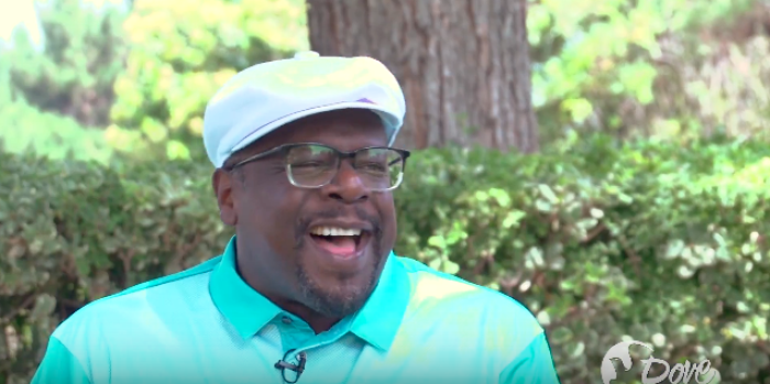 Cedric the Entertainer on the Dove Channel's Frankly Faraci's series, 2017.