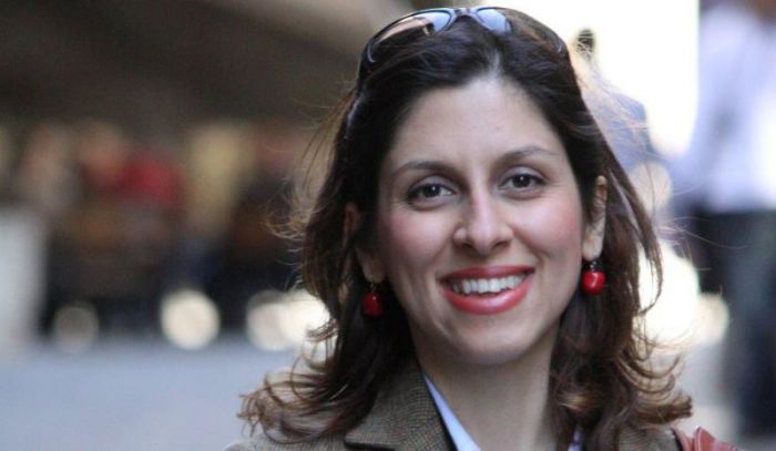 Iranian-British aid worker Nazanin Zaghari-Ratcliffe is seen in an undated photograph handed out by her family.