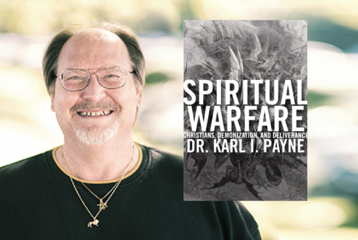 Dr. Karl Payne, pastor of leadership development and discipleship at Antioch Bible Church in Washington and the cover art for his latest book, Spiritual Warfare: Christians, Demonization and Deliverance.