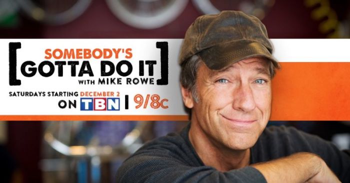 Mike Rowe, host of 'Somebody's Gotta Do It.'