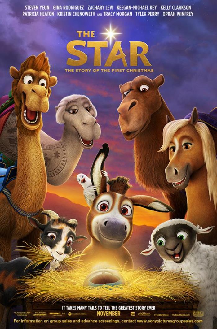 'The Star' tells the story of the Nativity from the perspective of its animal characters.