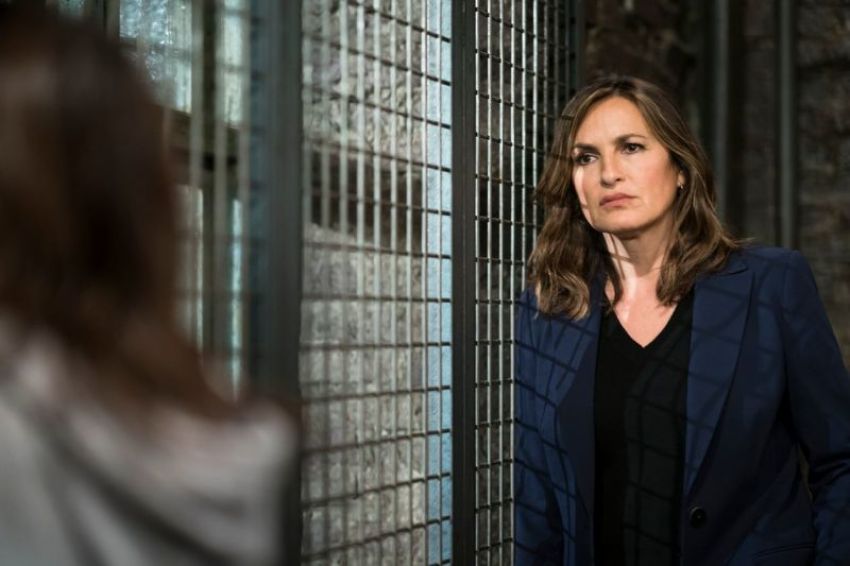 Capt. Olivia Benson (played by Mariska Hargitay) is seen in a promotional still from "Law and Order: SVU" season 19.