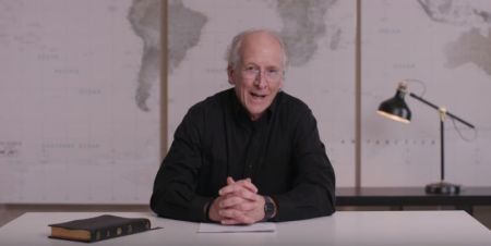 John Piper, founder and teacher of desiringGod.org and chancellor of Bethlehem College & Seminary, giving remarks as part of a live video message on YouTube called "Together for Good?" on the evening of Thursday, November 30, 2017.