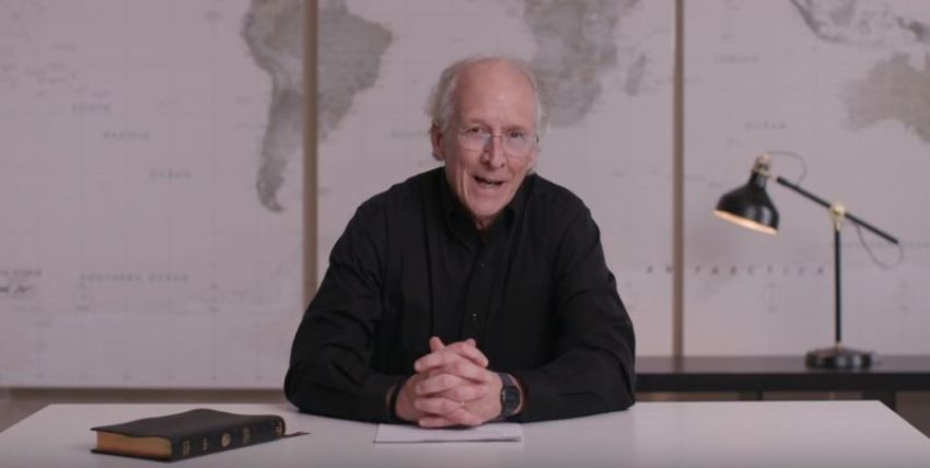 John Piper, founder and teacher of desiringGod.org and chancellor of Bethlehem College & Seminary, giving remarks as part of a live video message on YouTube called "Together for Good?" on the evening of Thursday, November 30, 2017.