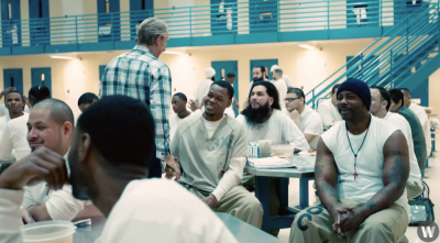 Tom Horton visits inmates at Cook County Jail in Illinois.