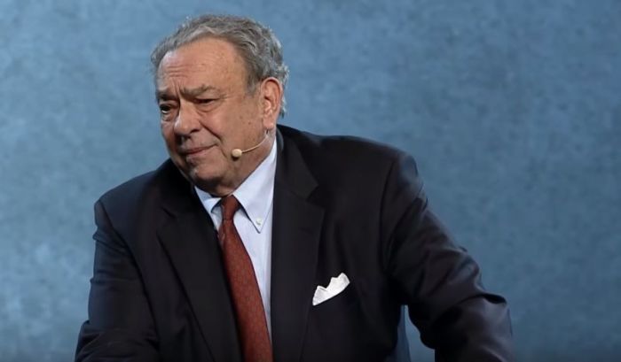 Reformed theologian and Ligonier Ministries founder Robert Charles Sproul speaking at a 2014 conference.