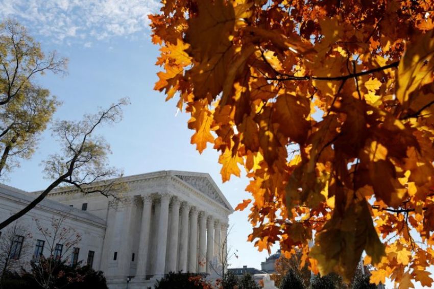 The U.S. Supreme Court is seen in Washington, D.C.
