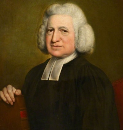 Notable eighteenth-century Methodist hymn writer Charles Wesley, (1707-1788).