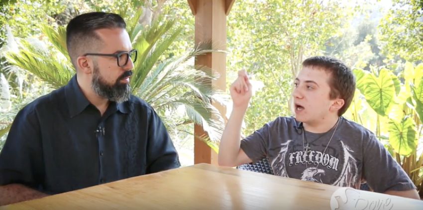 Atticus Shaffer talks to Matthew Faraci on "Frankly Faraci" Season 2, Dec 6, 2017.