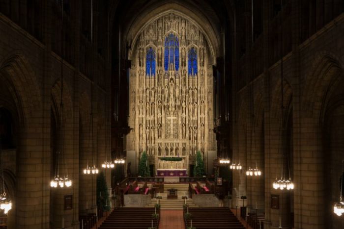 St. Thomas Church, Fifth Avenue in New York City.